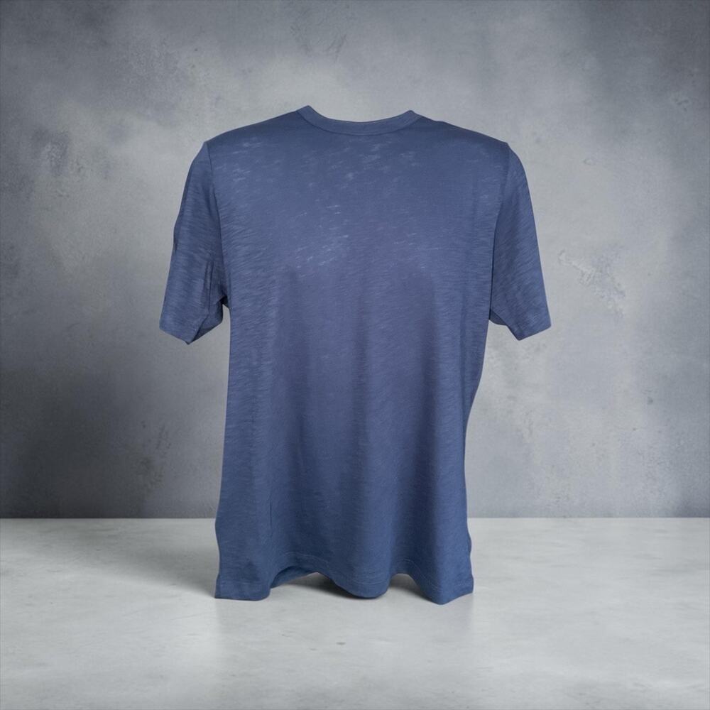 Theory T-Shirt - Made in Peru - Size [L] - [Dark Navy Blue]